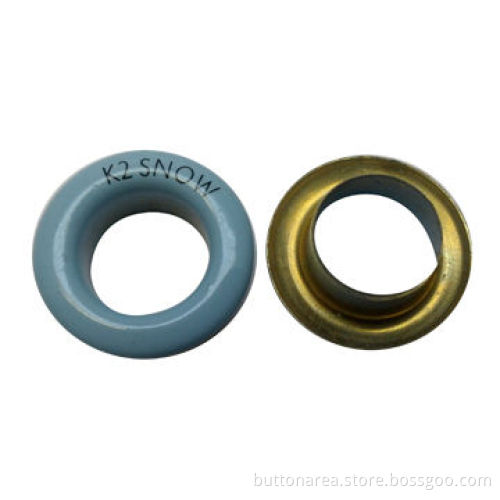 Eyelet with Laser Logo